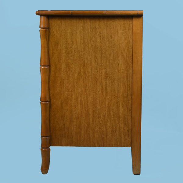 Small Faux Bamboo Chest by Broyhill