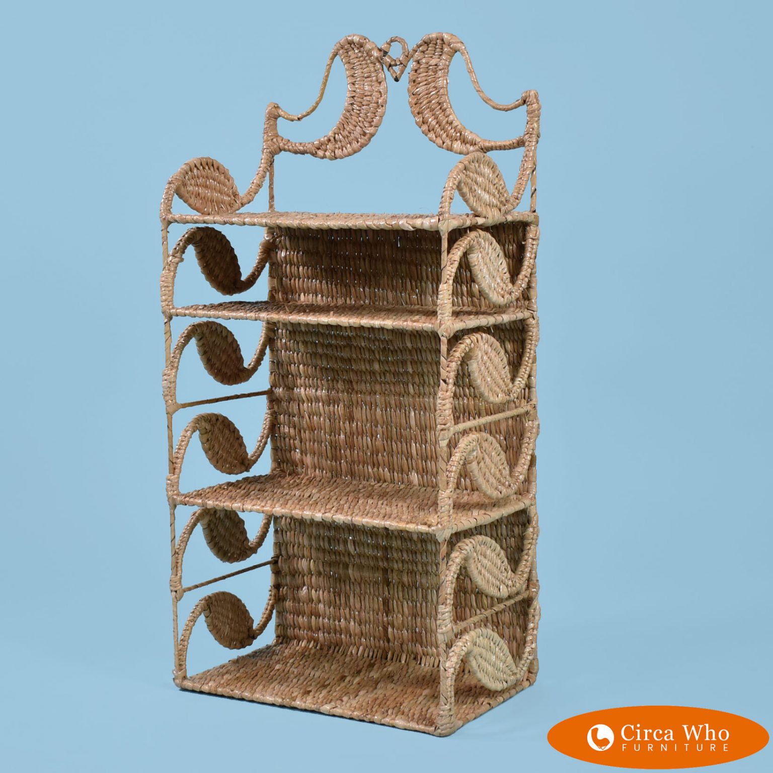 Small Hanging Wall Etagere by Mario Lopez Torres Circa Who