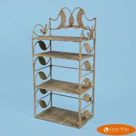Small Open Hanging Wall Etagere