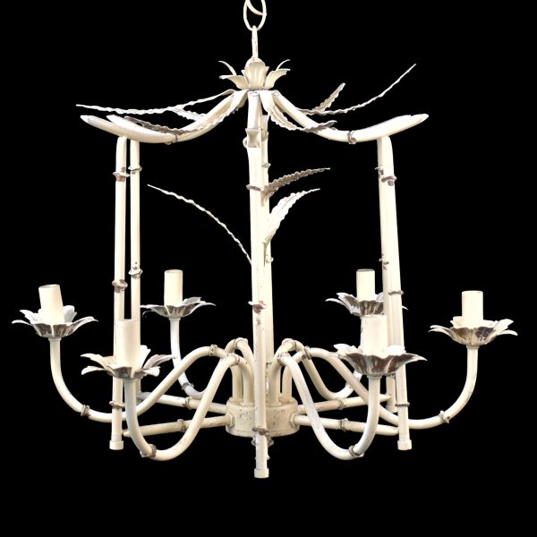 Small Pagoda White Chandelier