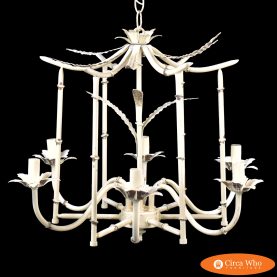 Small Pagoda White Chandelier