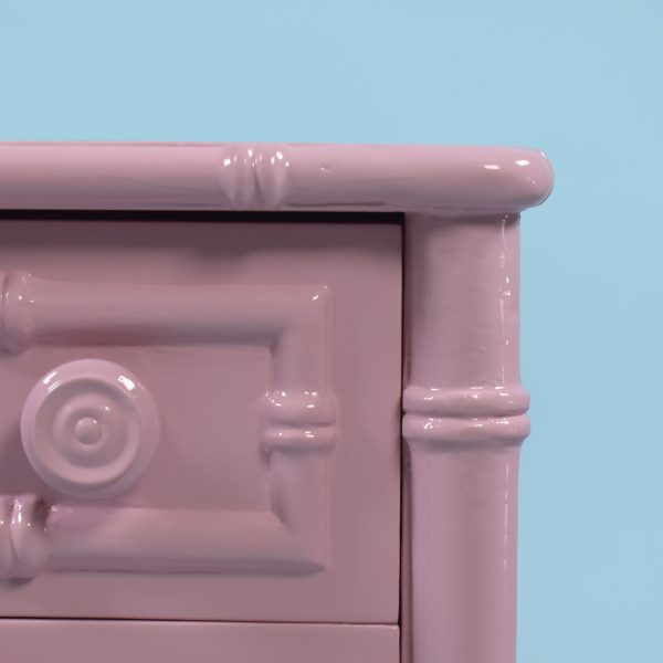 Small Pink Nightstand