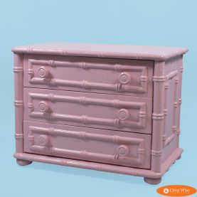 Small Pink Nightstand