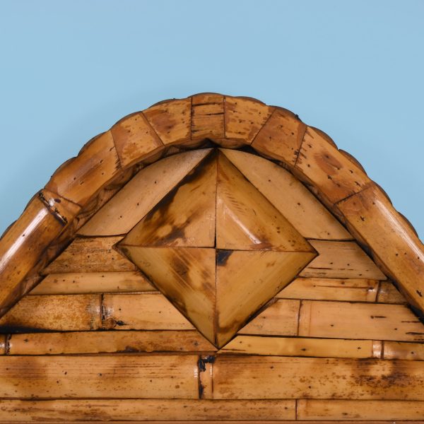 Small Split Bamboo Mirror