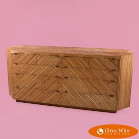 Split Bamboo Dresser