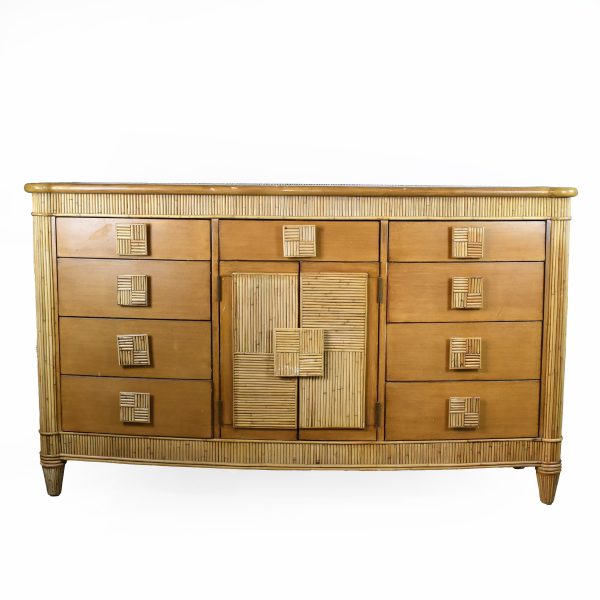 Split Bamboo Dresser