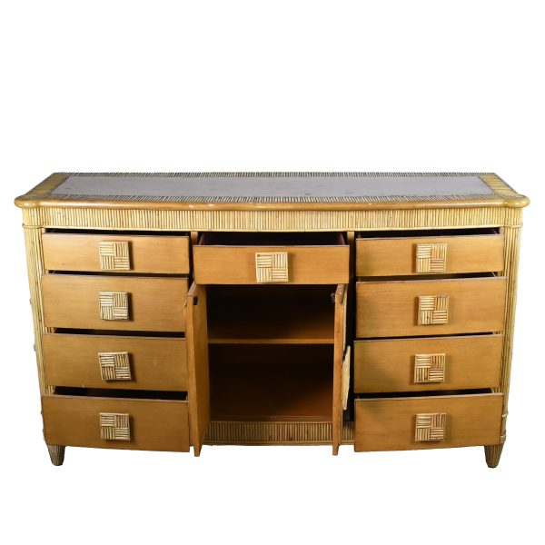 Split Bamboo Dresser