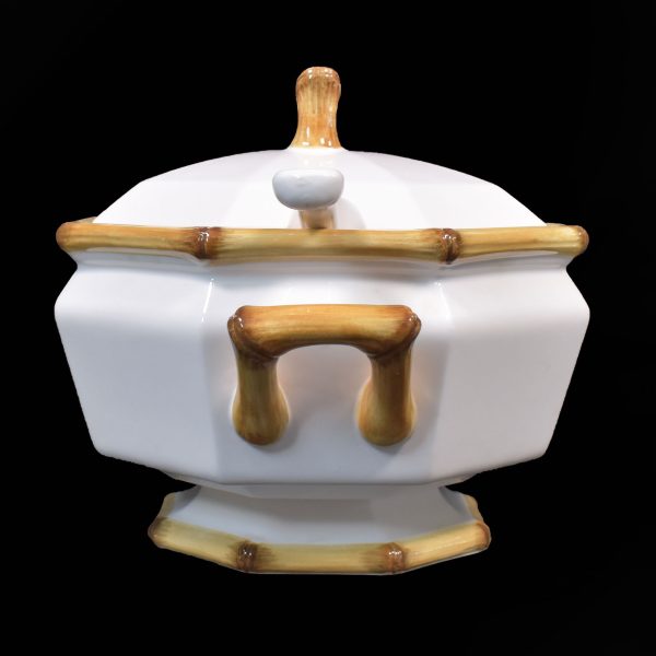 Tastesetter Faux Bamboo Sup Tureen With Handle