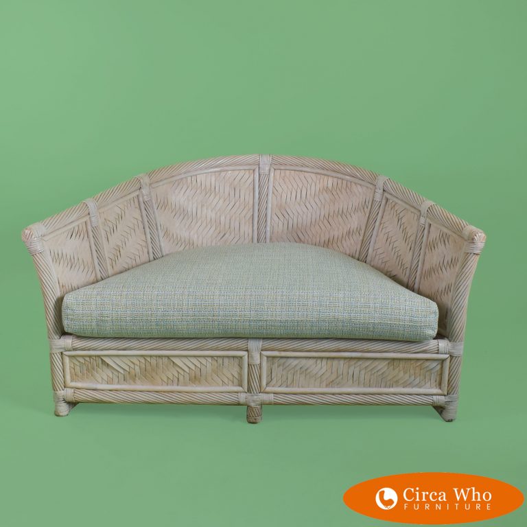Rattan Coffee Table Circa Who