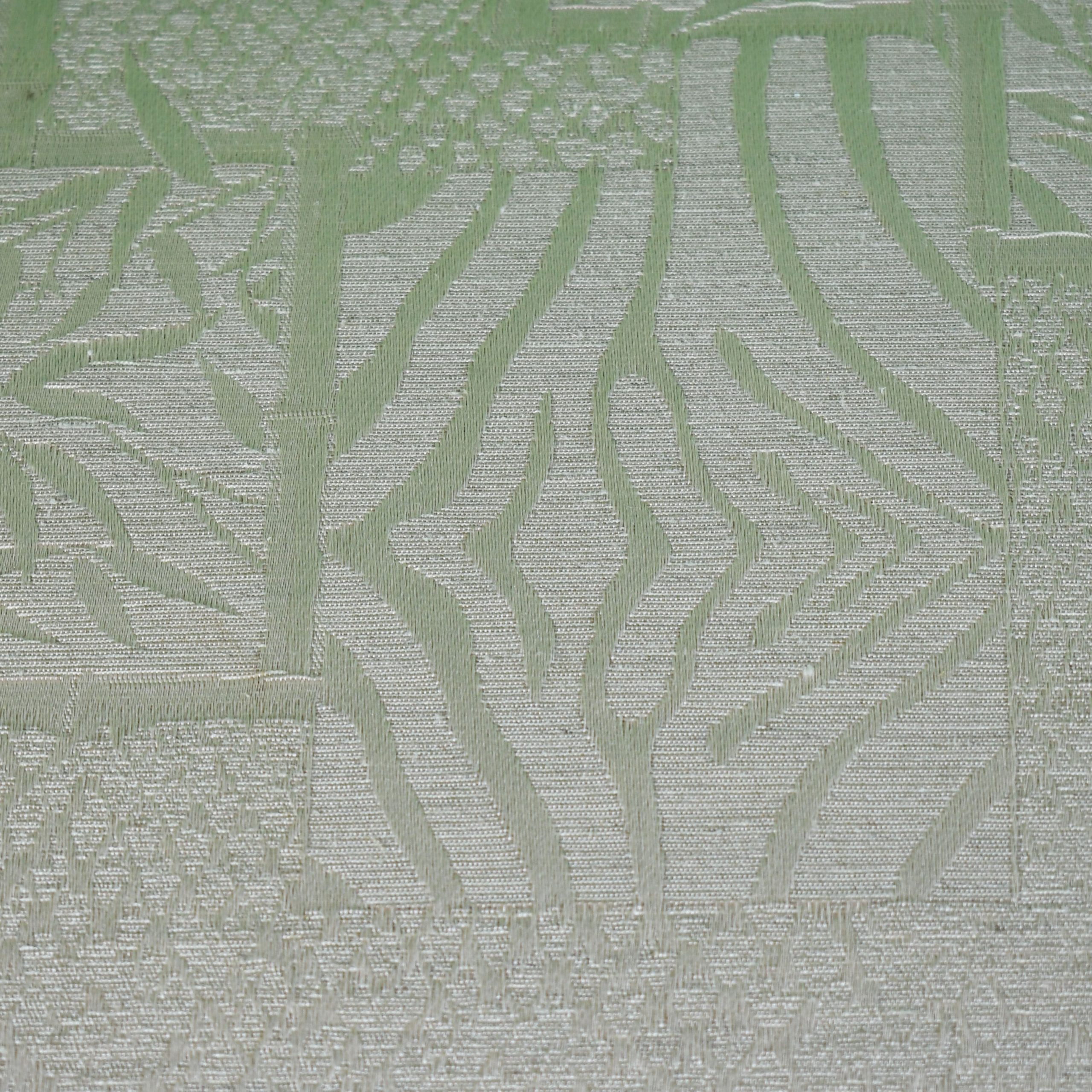 Upholstered Fretwork Rattan Bench