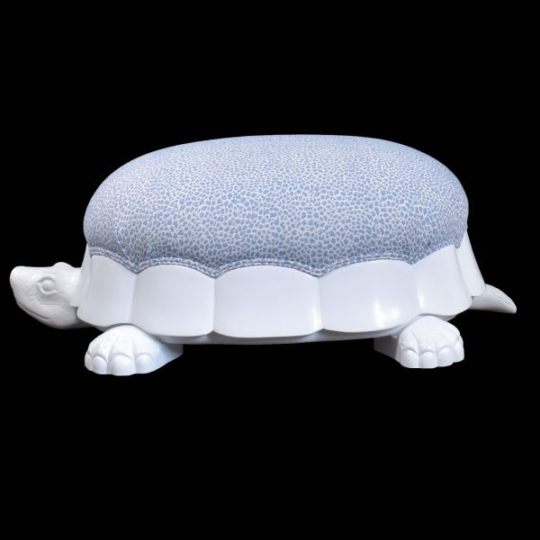 Upholstered Turtle Ottoman