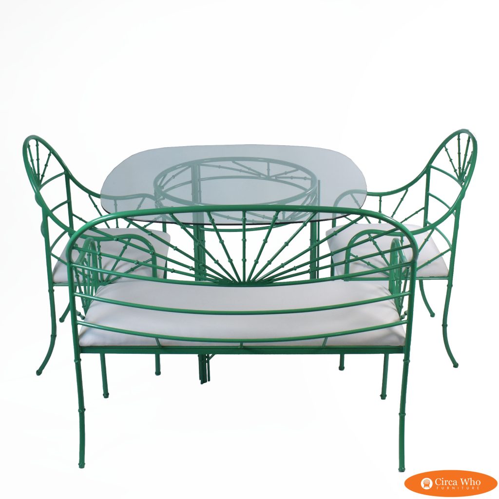 Vintage 3 Pieces Outdoor Bistro Set