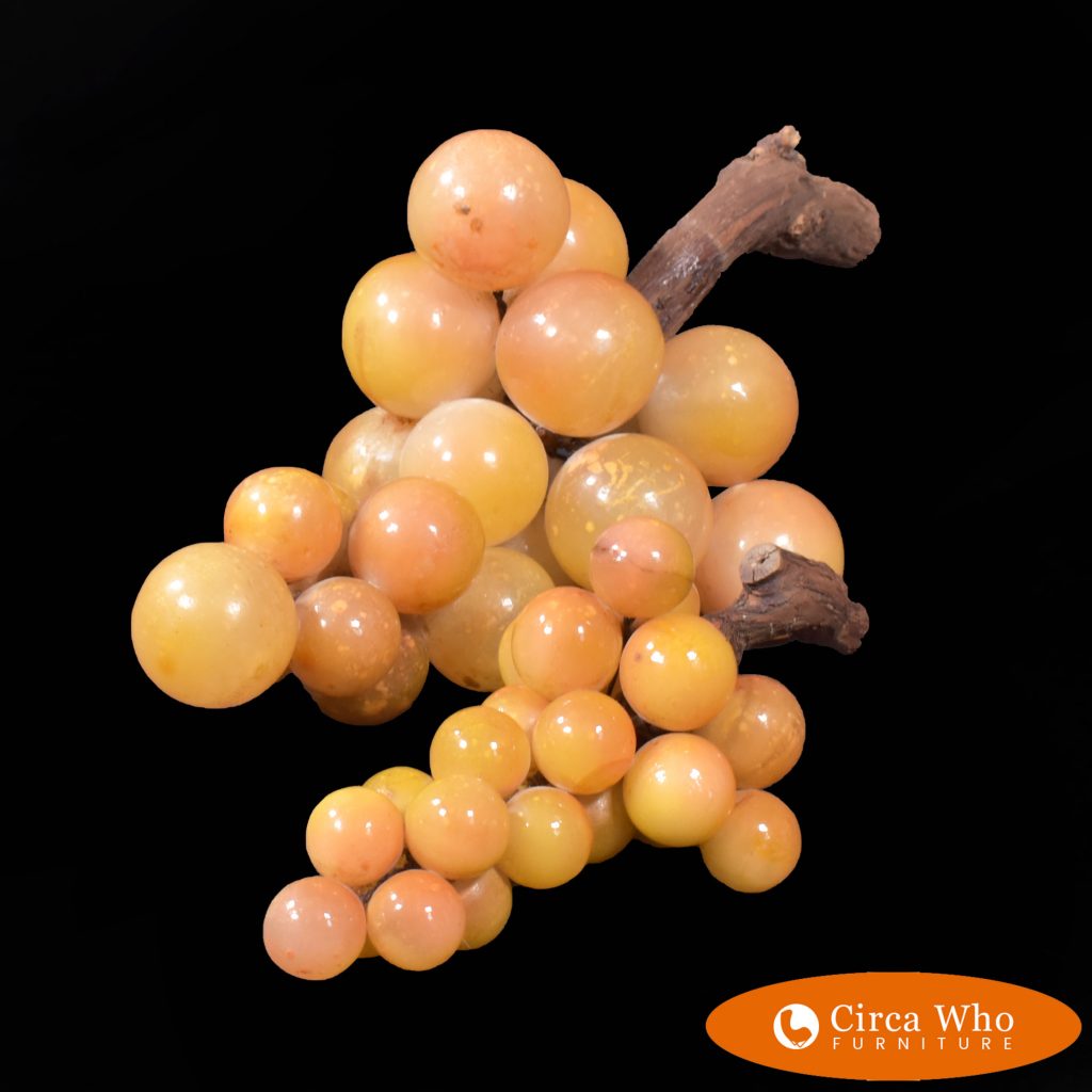 Vintage Alabaster Grapes | Circa Who