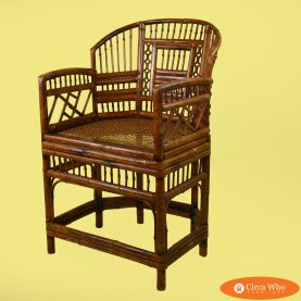 Vintage Bamboo Brighton Chair