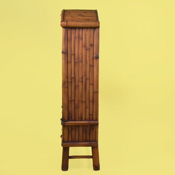 Vintage Bamboo Cabinet