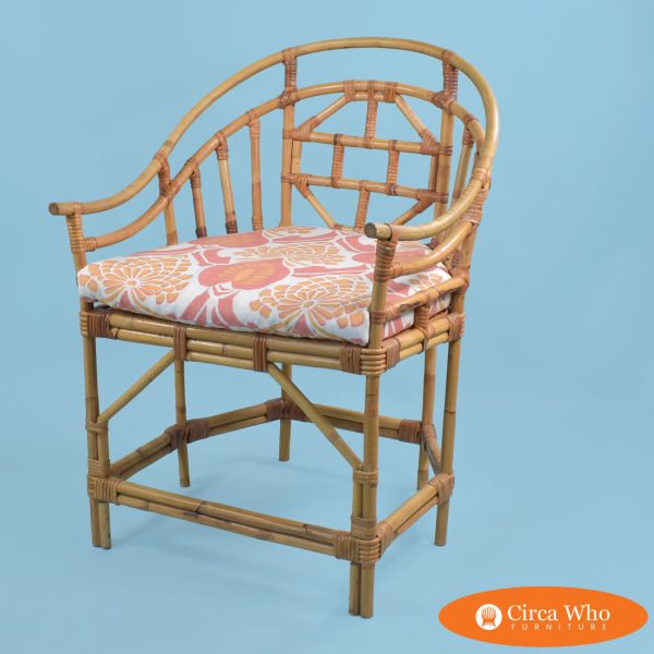 Vintage Burt Bamboo Brighton Style Chair