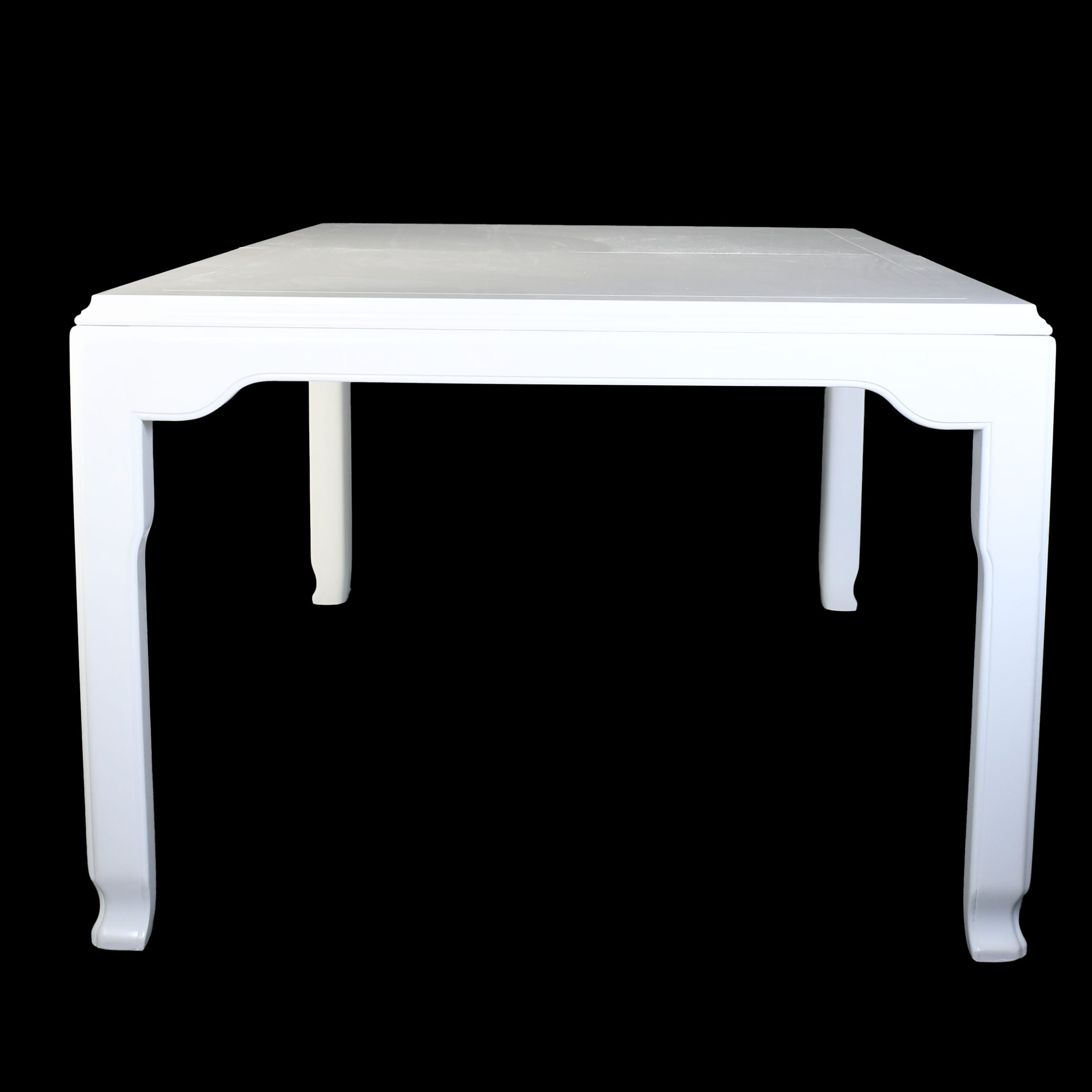 Vintage Century White Ming-Style Extension Dining Table