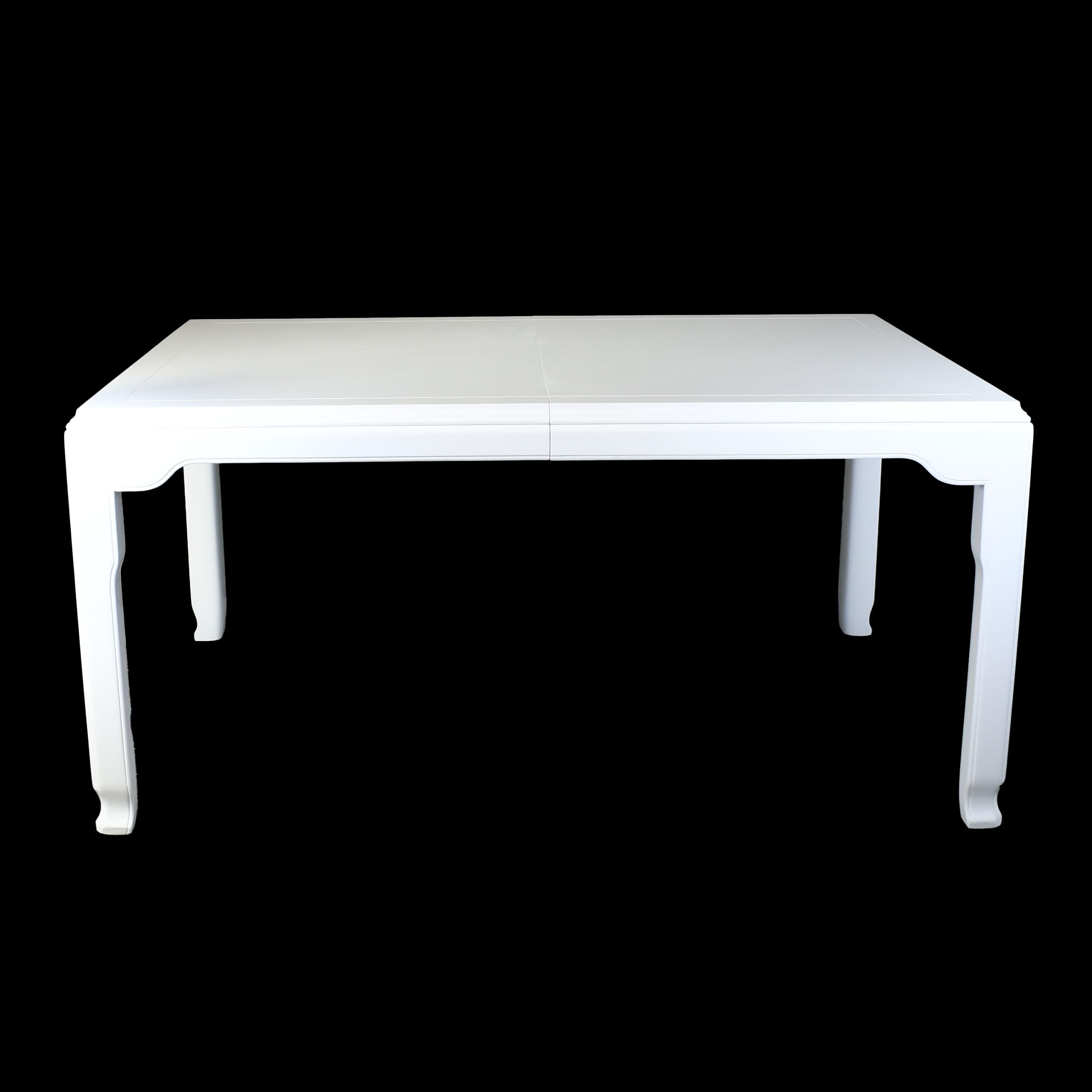 Vintage Century White Ming-Style Extension Dining Table