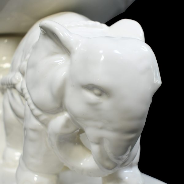 Vintage Ceramic Elephants Tray