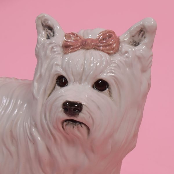 Vintage Ceramic Terrier Figure