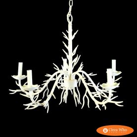 Vintage Coral Chandelier
