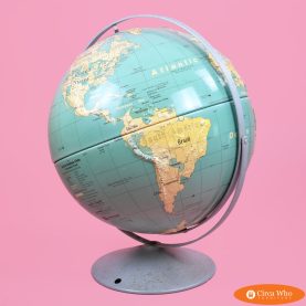 Vintage Explorer Globe