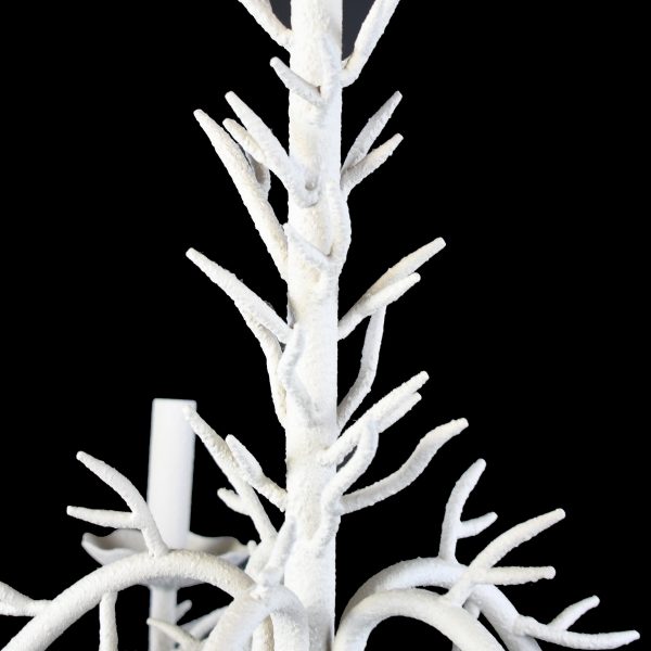 Vintage Faux Coral Chandelier