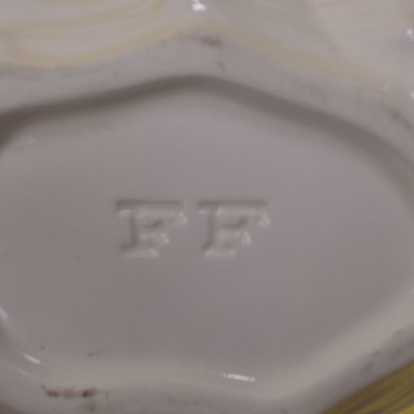 Vintage Fitz and Floyd Shell Planter Dish