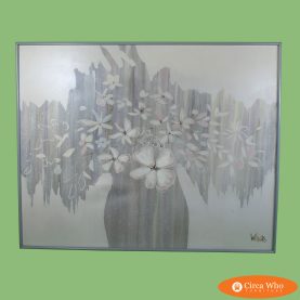 Vintage Floral Lee Reynolds Painting