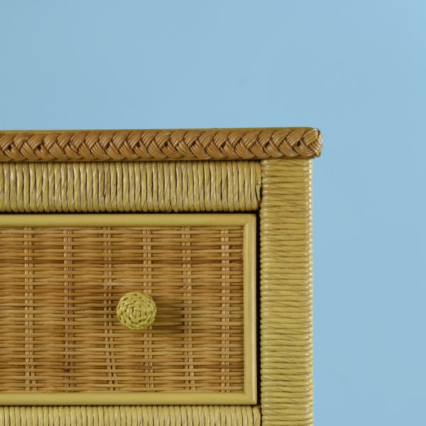Vintage Henry Link Rattan Chest