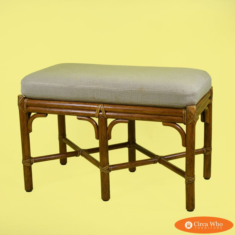 Vintage McGuire Bench