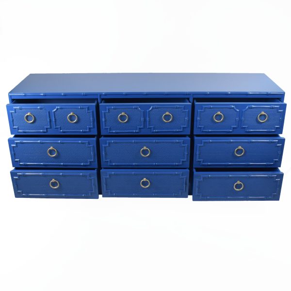 Vintage Omega Patriot Blue Dresser