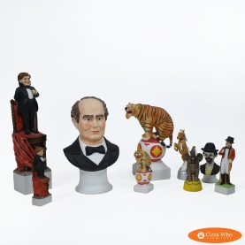 Vintage P T Barnum Decanter Collection