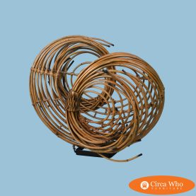 Vintage Palecek Reed Sculpture