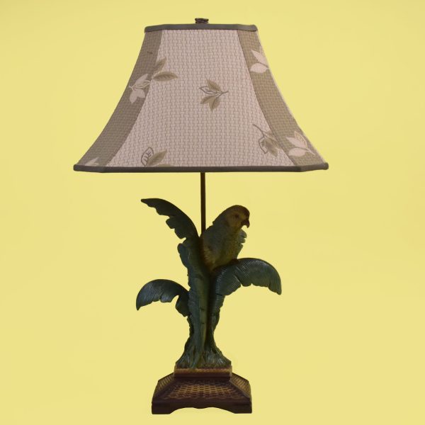 Vintage Parrot Table Lamp