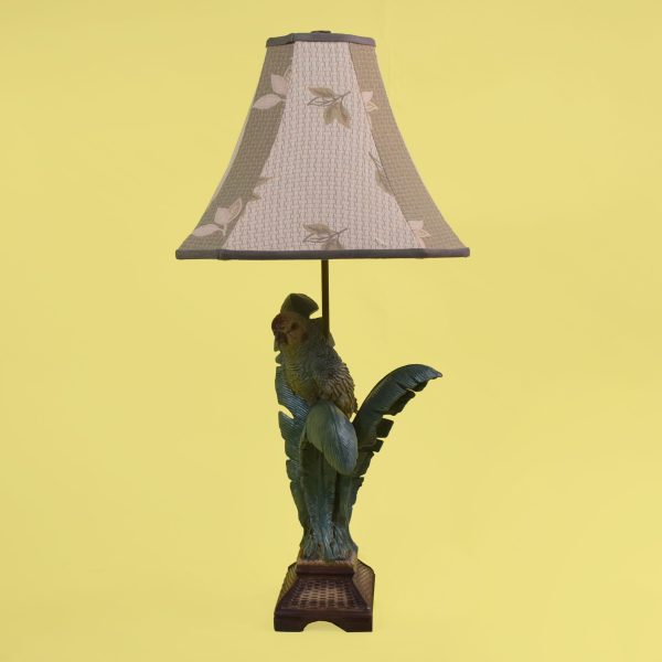 Vintage Parrot Table Lamp