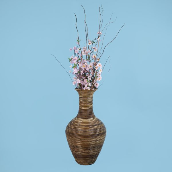 Vintage Pencil Reed Flower Vase