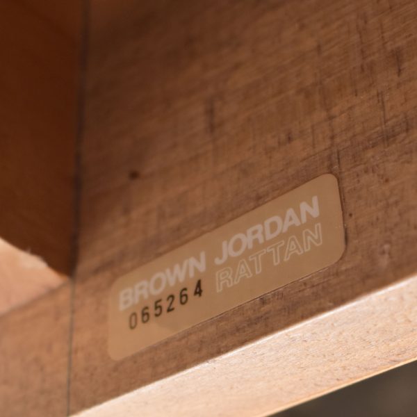 Vintage Rattan Brown Jordan Dresser
