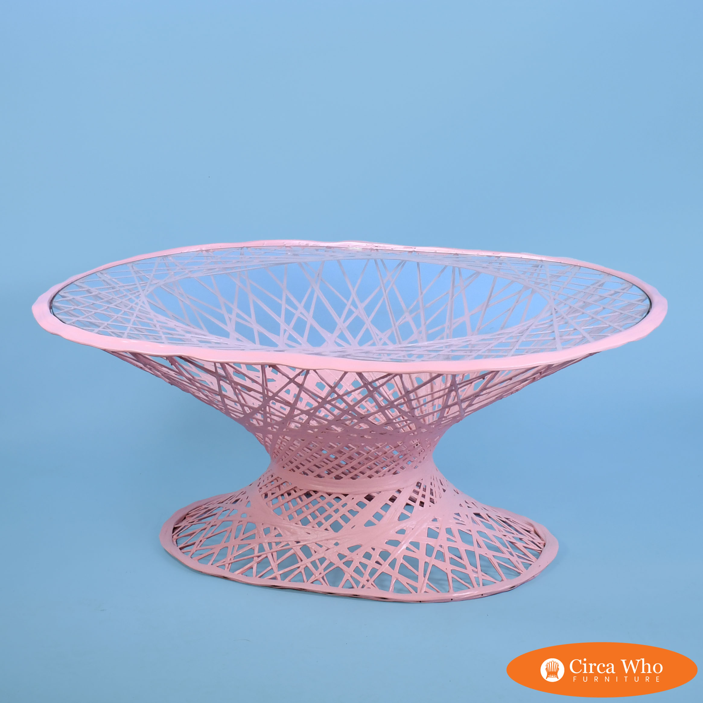 Vintage Russell Woodard Web Spun Coffee Table