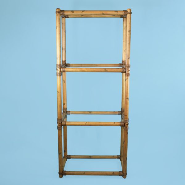 Vintage Single Bamboo Etagere
