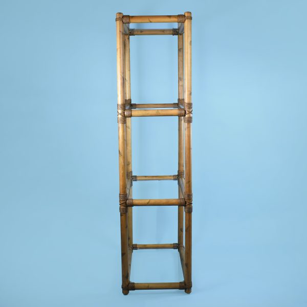 Vintage Single Bamboo Etagere