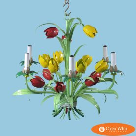 Vintage Tulip Chandelier