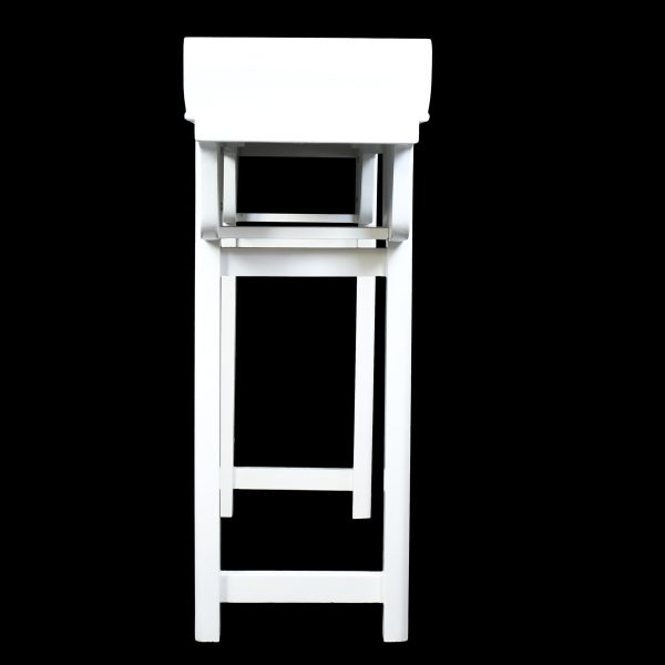Vintage White  Pagoda Console - Image 3