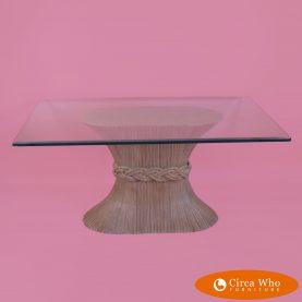 Wheat Sheaf Blonde Dinning Table