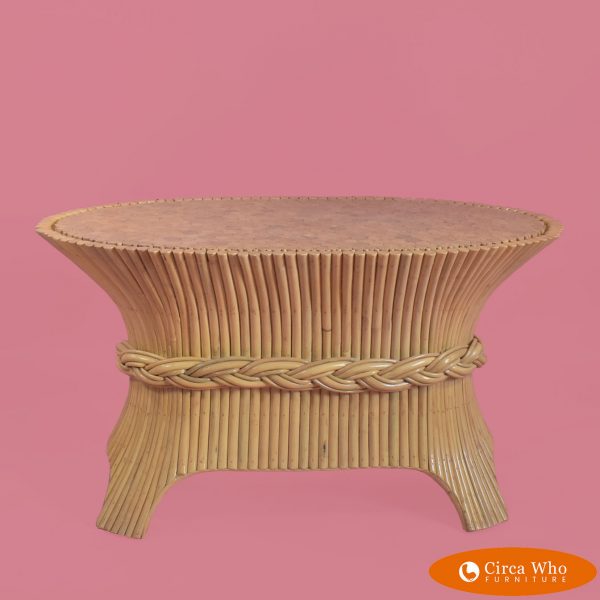 mcguire Wheat Sheaf dining table base