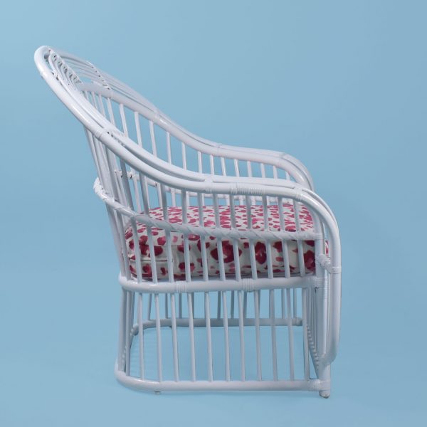 White Breille Chair by Henry Olko