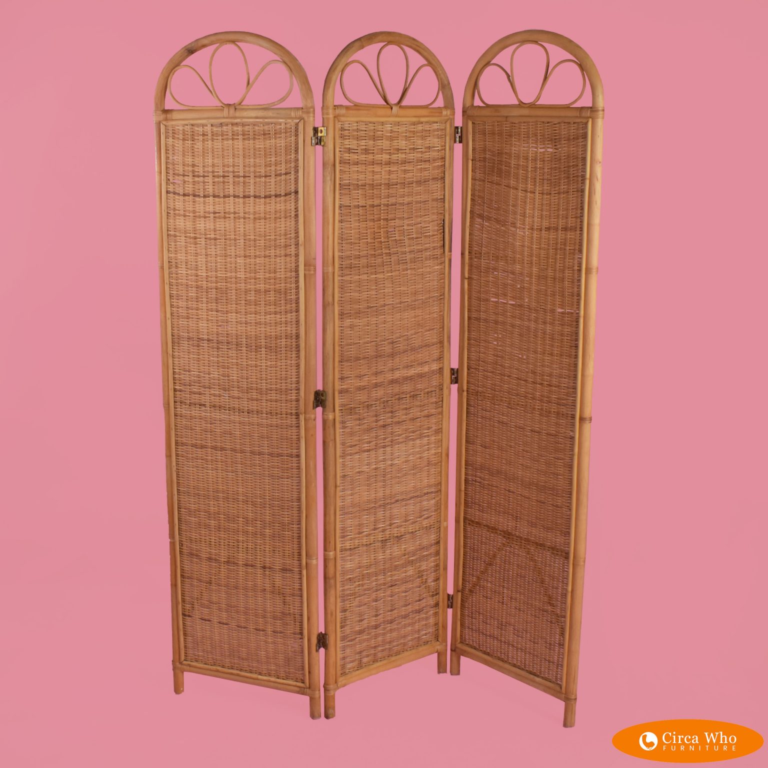 McGuire Rattan Screen Circa Who