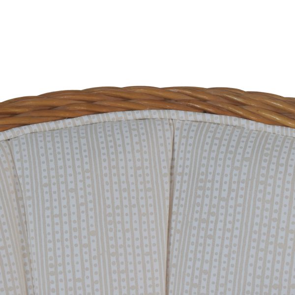 Woven Rattan Chaise Lounge