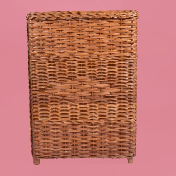 Woven Rattan Chocolate Desk