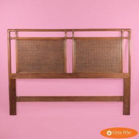 Woven Rattan Ficks Reed Queen Headboard